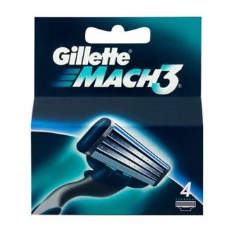 Gillette Mach3 - 4 Pcs.