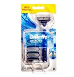 Gillette Mach3 Start Barber Scraper + 5 Barber Blades
