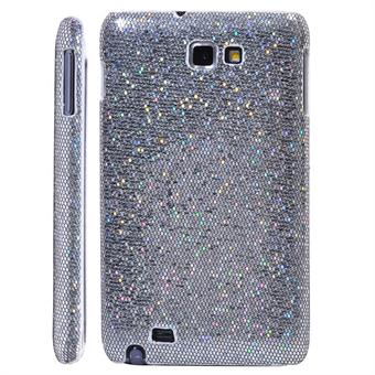 Galaxy Note Glittery Cover (Silver)