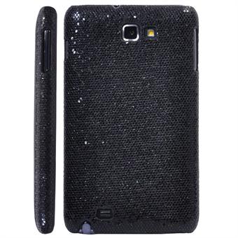 Galaxy Note Glittery Cover (Black)