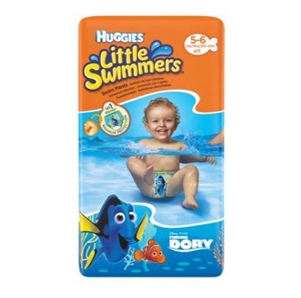 Huggies Little Swimmers Disposable Swimsuit - 5-6 - 11 Pcs.