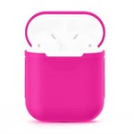 Soft AirPods Silicone Cover - Magenta
