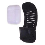 Airpod Case in black textile