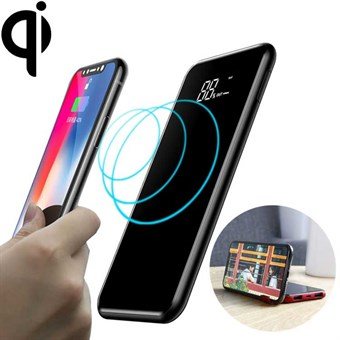 Baseus Qi Wireless Power Bank Charger - Oblong