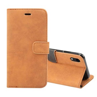 iPhone XR Sheep Bar Card Case - Brown