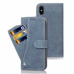 Leather Case for iPhone XS Max with Card Holder - Blue