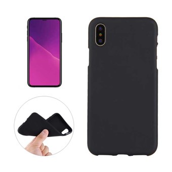 Matte Cover in Soft TPU for iPhone XS Max - Black
