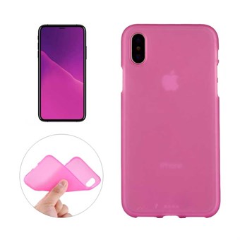 Soft TPU matte cover for iPhone XS Max - Magenta