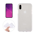 Matte Soft TPU Case for iPhone XS Max - Transparent