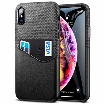 ESR Metro Series Cover in PU Leather with Card Pocket for iPhone XS Max