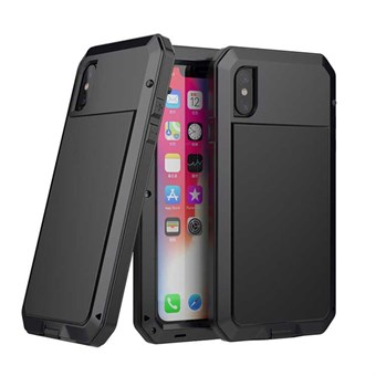 Waterproof Double Sided Craftsman Cover iPhone XS Max - Black