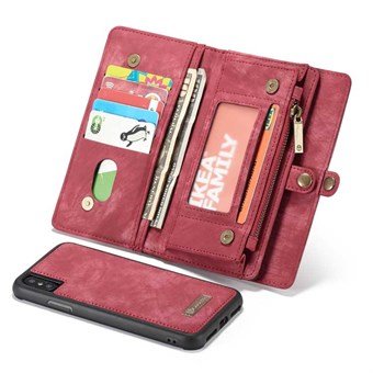 CaseMe Flap Wallet for iPhone XS Max - Red