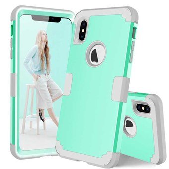 Double Sided Craftsman Cover iPhone XS Max - Green