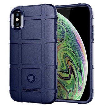 Rugged TPU Case for iPhone XS Max - Blue
