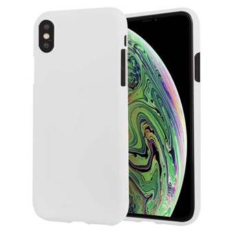 Soft Silicone Cover for iPhone XS Max - White