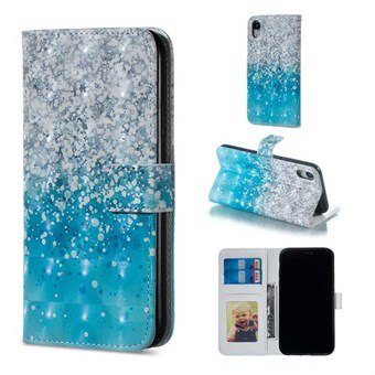 Delicious Short Wallet Pouch iPhone XR - Sea and Sand