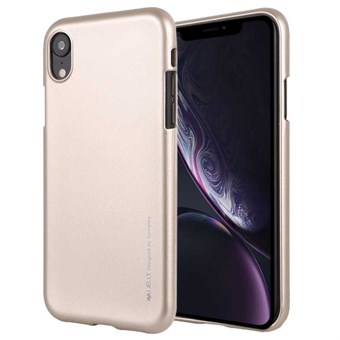 Goospery matte Soft TPU Cover for iPhone XR - Gold