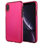 Goospery matte Soft TPU Cover for iPhone XR - Magenta