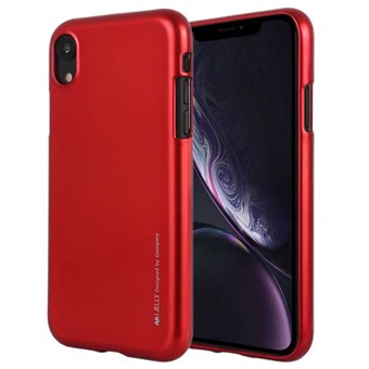 Goospery matte Soft TPU Cover for iPhone XR - Red