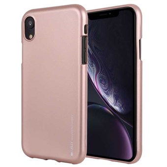 Goospery matte Soft TPU Cover for iPhone XR - Rose Gold