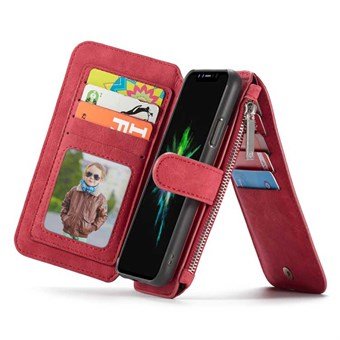 CaseMe Flip Wallet for iPhone XR - Red