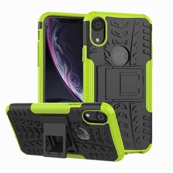 Shock Safe Cover in TPU and PC for iPhone XR - Green