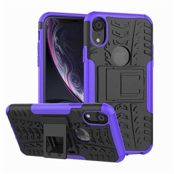 Shock Safe Cover in TPU and PC for iPhone XR - Purple