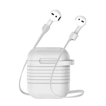 Baseus Apple Airpod Protective Case with Strap - Gray