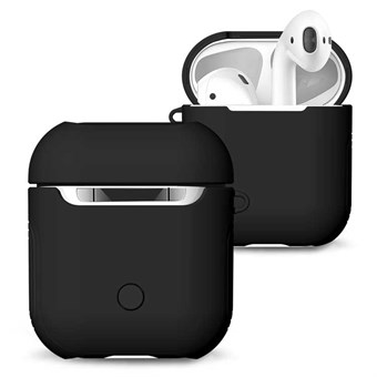 Frosted AirPods Case - Black