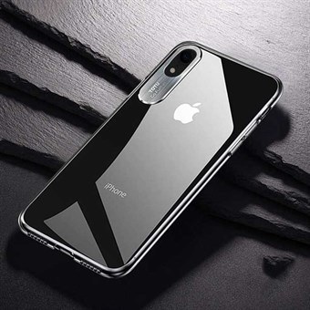 TOTUDESIGN Back Cover iPhone XR - Silver