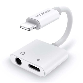 Dual Lightning headphone and charging adapter
