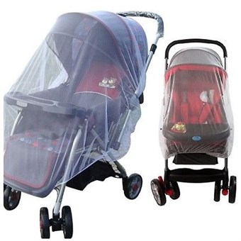 Infants Baby Stroller Pushchair Cart - Mosquito Insect Net Safe Mesh Buggy Crib Netting