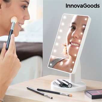 InnovaGoods Wellness Beauté LED table mirror