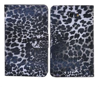 Samsung Note Leopard Case (Black)