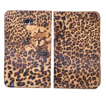 Samsung Note Leopard Case (Brown)