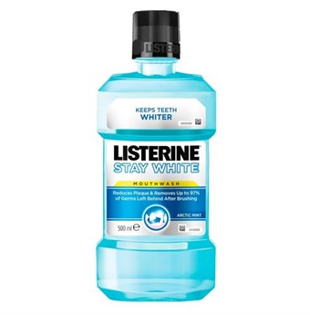 Listerine® Stay White Arctic Mint Mouthwash 500 ml.