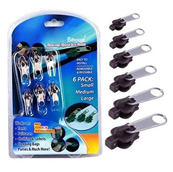 Zipper Shutters - Repair Defective Zippers - 6 Different Sizes