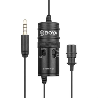 Boya M1 PRO lavalier microphone for Smartphone, DSLR and PC