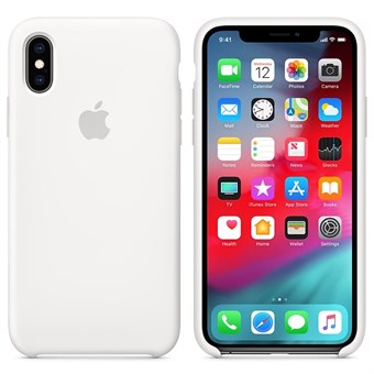 iPhone X / iPhone XS Silicone Case - White