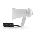 Megaphone | 15 W | 100 m Range | Built-in Microphone | White