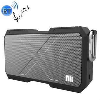 NILLKIN waterproof speaker with bluetooth, AUX, microphone and USB - Black