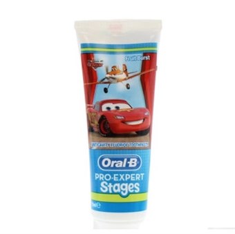 Oral-B Stages Toothpaste for Children - with Car Motifs - 75 ml