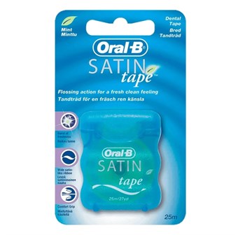 Oral-B Satin Tape Dental Mint - 25 m