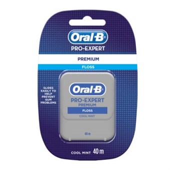 Oral-B Pro-Oral 3D White Luxe - Essential Dental Floss with Mint - 35 m