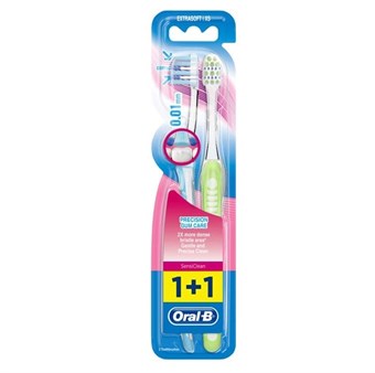 Oral-B - 123 Classic Care Toothbrushes - Medium - 2 pcs.