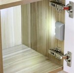 PIR Infrared Motion Sensor Light Kitchen Inner Hinge Drawer Cupboard Wardrobe Closet Under Cabinet Light Battery LED Night Lamp