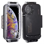 Puluz iPhone XS Max Waterproof Underwater Housing / 40 m - Black