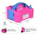 Portable Electric Balloon Inflator Pump EU / US / UK Plug Double Hole Nozzle Air Compressor Inflatable Electric Balloon Air Blower