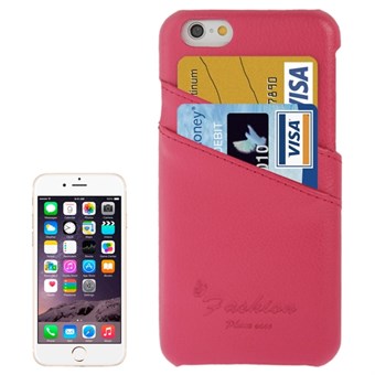Fashion Leather Cover for iPhone 6 / iPhone 6S - Magenta