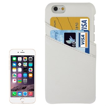 Fashion Leather Cover for iPhone 6 / iPhone 6S - White